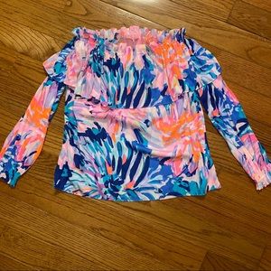 Lilly Pulitzer off the shoulder